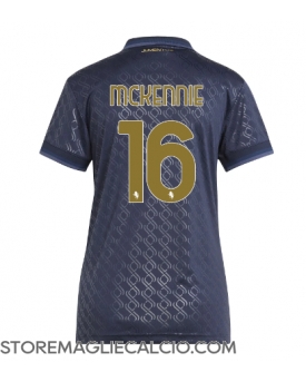 Juventus Weston McKennie #16 Maglia Gara Terza Repliche 2024-25 Donna